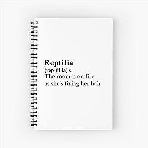 Reptilia by The Strokes Spiral Notebook