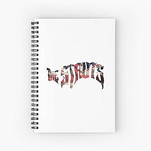 fischer the struts exhibition the struts soleil live Spiral Notebook