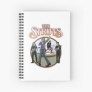 wildlife the struts music bird the struts funny Spiral Notebook