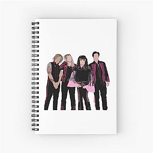 The Struts (Pink)  Spiral Notebook