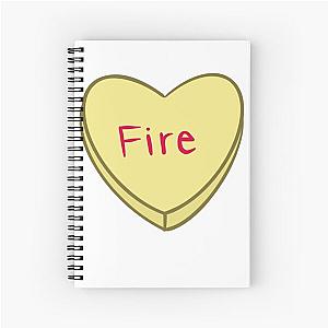 The Struts Fire Convo Heart Spiral Notebook