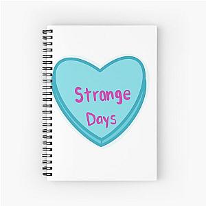 The Struts Strange Days Convo Heart Spiral Notebook