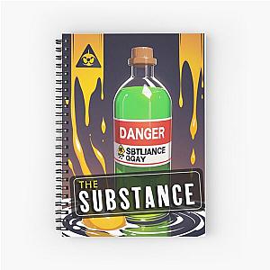 The substance Spiral Notebook