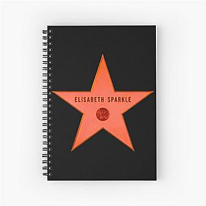 The Substance - Elisabeth Sparkle Star Spiral Notebook