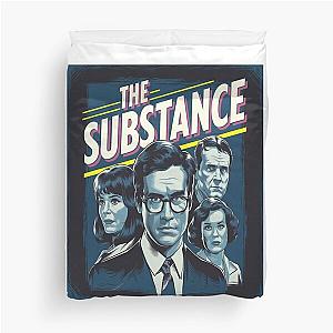 THE SUBSTANCE Sticker Duvet Cover