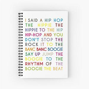 Rapper's Delight, Sugarhill Gang, Rappers Delight Spiral Notebook