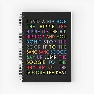 of Rapper's Delight, Sugarhill Gang, Rappers Delight Spiral Notebook