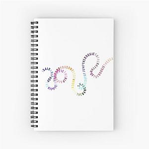 Boogie to the Beat - Rapper's Delight Sugarhill Gang Spiral Notebook