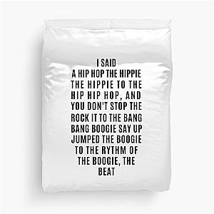 SugarHill Gang - Rapper's Delight Duvet Cover