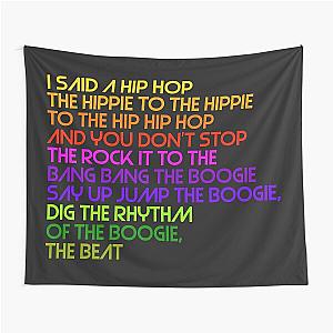 Rapper's Delight :: 80s Hip Hop Birth Sugarhill Gang Design Tapestry