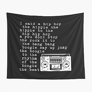 I said a Hip Hop - Rapper's Delight - Lyric Art Music - R&B Music - Classic Rap Song - Sugarhill Gang Tapestry