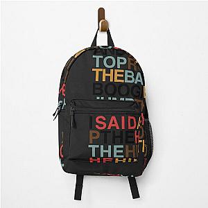 Rapper's Delight Sugarhill Gang Backpack