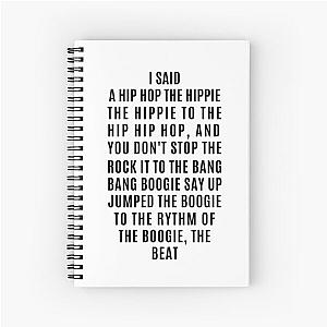 SugarHill Gang - Rapper's Delight Spiral Notebook