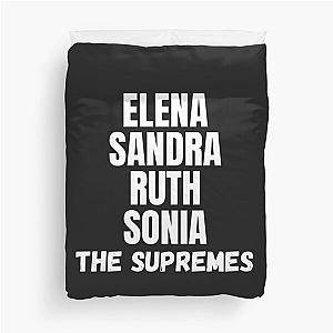 The Supremes - Elena, Sandra, Ruth, Sonia Duvet Cover
