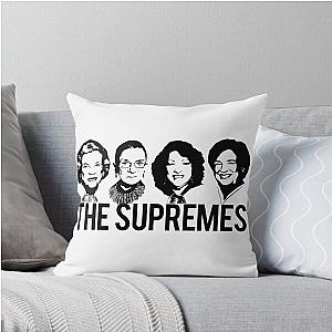 The Supreme Court RBG Sotomayor Kagan Meme Throw Pillow