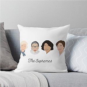 The Supremes Throw Pillow