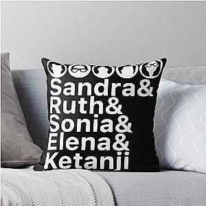U.S. Supreme Court Justice Women's Throw Pillow
