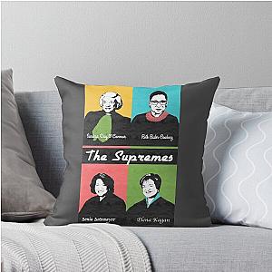 The Supreme Court Feminist Throw Pillow