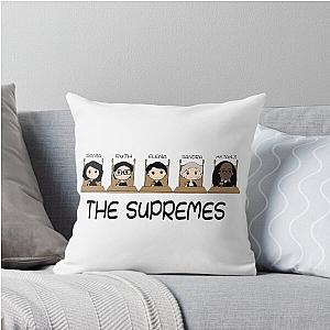 The Supreme Throw Pillow