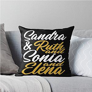 Female Supreme Court Justice Throw Pillow