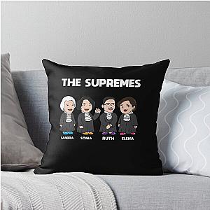 The Supreme Notorious RBG Throw Pillow