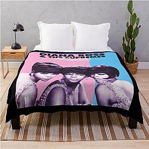 Diana Ross and the Supremes Throw Blanket