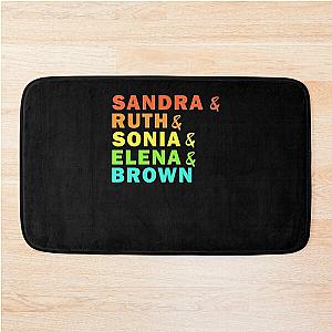The Supremes Sandra Brown Bath Mat