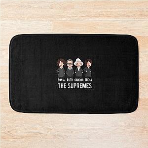 Supreme Court Justices T-Shirt Bath Mat