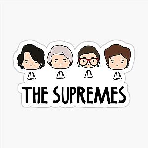 Supreme Woman Kawaii Chibi Head Sticker