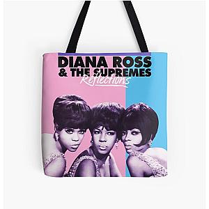 Diana Ross and the Supremes All Over Tote Bag