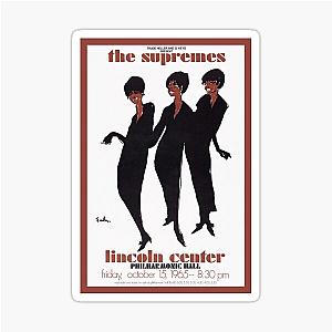 Vintage Concert Poster of the Supremes