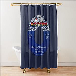 The Supremes You Can't Hurry Love Label Shower Curtain
