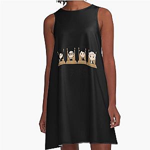 THE SUPREMES Court Justices RBG T-Shirt A-Line Dress