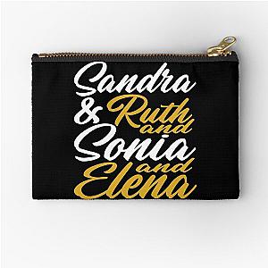 Female Supreme Court Justices Empowerment The Supremes Zipper Pouch