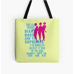 Diana Ross and the Supremes All Over Tote Bag