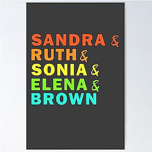 The Supremes Sandra Brown Poster