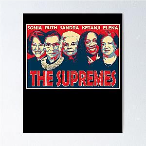Ketanji Brown Jackson, The Supremes Poster