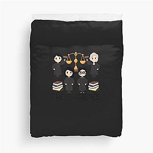 THE SUPREMES Supreme Court Justices RBG cute Duvet Cover