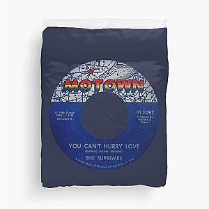 The Supremes You Cant Hurry Love label Duvet Cover