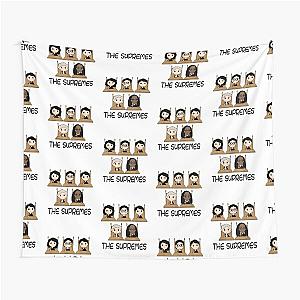 THE SUPREMES Ketanji Brown Jackson RBG Sotomayor cute Tapestry