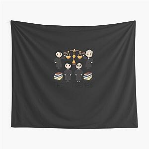 THE SUPREMES Supreme Court Justices RBG cute Tapestry