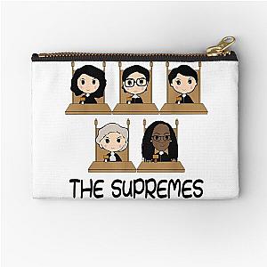 THE SUPREMES Ketanji Brown Jackson RBG Sotomayor cute Zipper Pouch