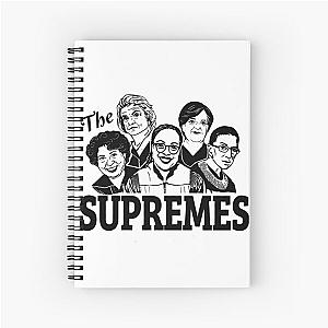 The Supremes Art Spiral Notebook