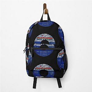 The Supremes You Cant Hurry Love label Backpack