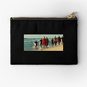 The Surfer Every Wave Is A Fight The Surfer Zipper Pouches