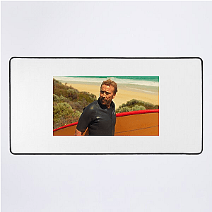 The Surfer The Ocean Demands Respect The Surfer Mouse Pads