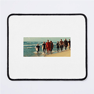 The Surfer Every Wave Is A Fight The Surfer Mouse Pads
