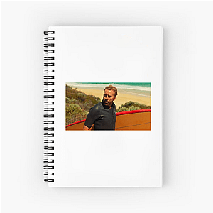 The Surfer The Ocean Demands Respect The Surfer Notebook