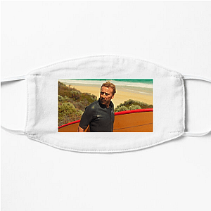The Surfer The Ocean Demands Respect The Surfer Face Masks