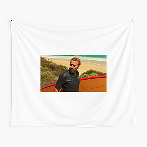 The Surfer The Ocean Demands Respect The Surfer Tapestries